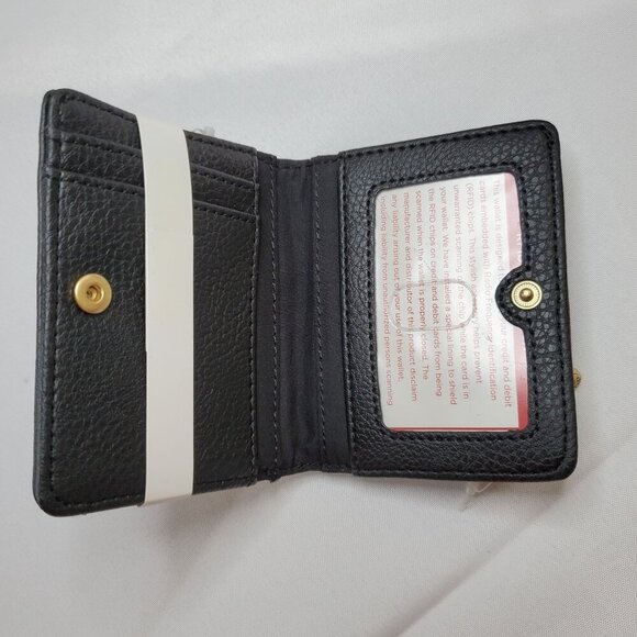 Relic Mens Bifold Wallet Card Holder Black & Brown Leather RFID-Blocking - Picture 5 of 8
